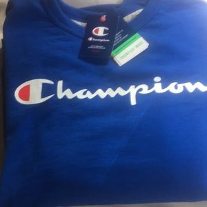 Men’s Champion Power Blend cotton-poly blend, NEW